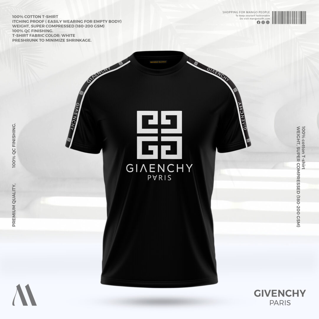 Gp black tshirt – Mango Outfit Bangladesh